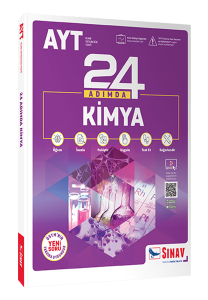 Sınav Yayınları AYT Kimya 24 Adımda Konu Anlatımlı Soru Bankası