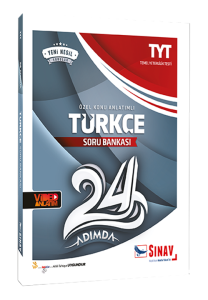 Sınav Yayınları TYT Türkçe 24 Adımda Özel Konu Anlatımlı Soru Bankası