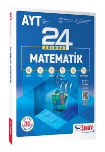 Sınav Yayınları AYT Matematik 24 Adımda Konu Anlatımlı Soru Bankası