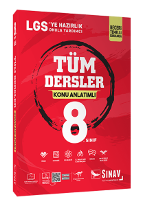 Sınav Yayınları 8. Sınıf Tüm Dersler Konu Anlatımlı